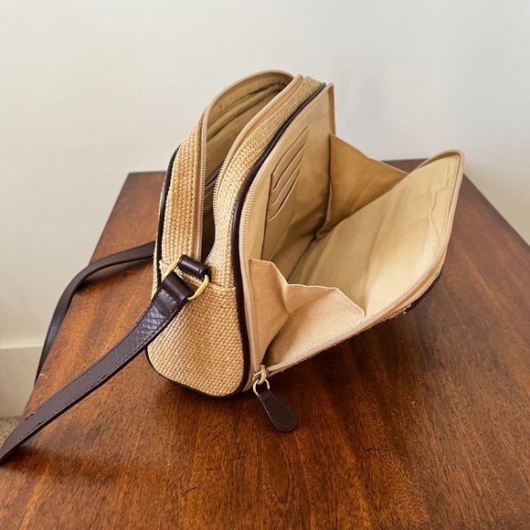 Etienne Aigner Tan and Brown Crossbody Bag - Picture 13 of 15